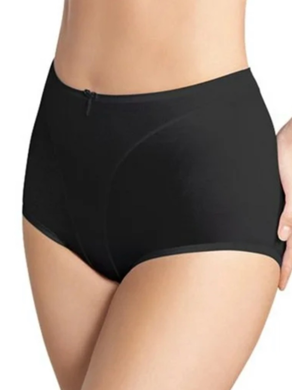 Leonisa Women's Light Tummy-Control Hi Cut Thong-Silhouette Panty M NWT - Picture 1 of 2
